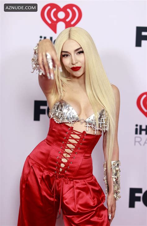 Ava Max Sexy Showcases Her Tits At The 2021 IHeartRadio Music Awards AZNude