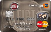 Cartão de Crédito Banco Itaú Cartão Fiat Itaucard 2 0 MasterCard