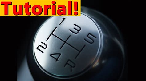 How To Drive A Stick Shift Beginners Tutorial Youtube