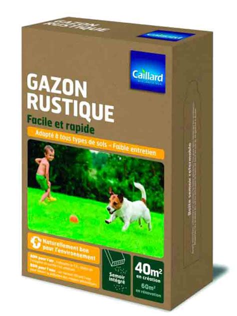 Jardinerie Boncap Gazon Rustique Caillard