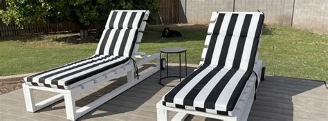 DIY Pool Lounge Chairs with The Awesome Orange - Building Strong