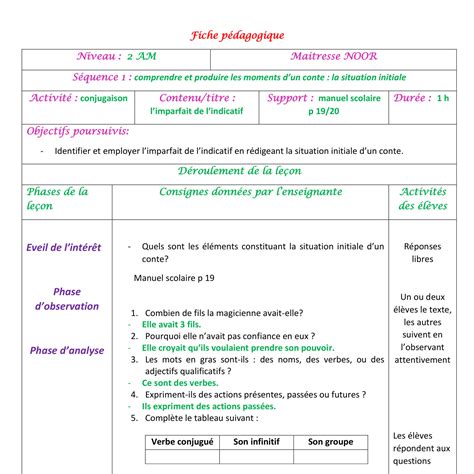 Conjugaison Docx Docdroid