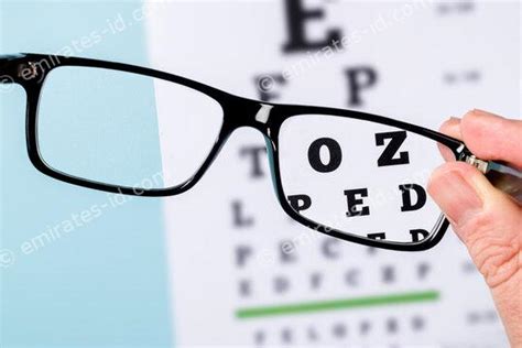 rta approved eye test centers near me - Emirates id