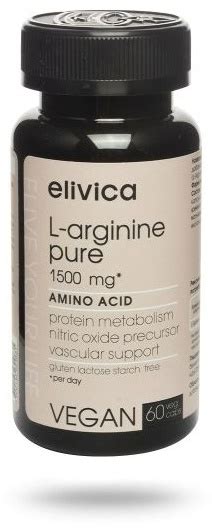 Купить L-Arginine Pure нейтральный 60 капсул в Алматы – Магазин на Kaspi.kz