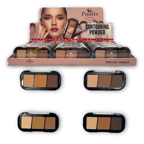 Contorno Tonos Pm Box X Unidades Paulis Makeup