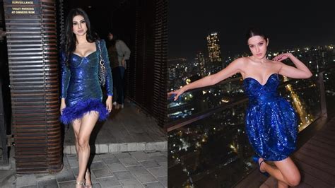 Shanaya Kapoor To Mouni Roy; Beauties In Shimmery Mini Dresses