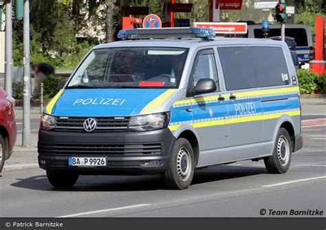 Einsatzfahrzeug BA P 9926 VW T6 HGruKw BOS Fahrzeuge