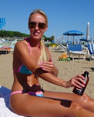 Kamilla Towel Is A Hot Blond Sexy Woman From Czech Republic Porn Pictures XXX Photos Sex