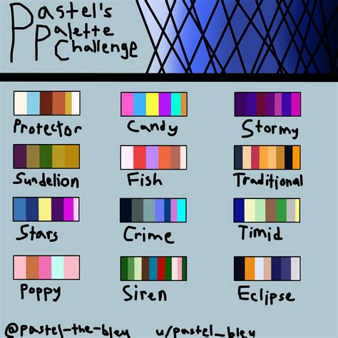 Color palette challenge made by me :D : r/ColorPaletteChallenge