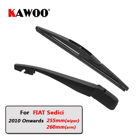 KAWOO Car Rear Wiper Blade Blades Back Window Wipers Arm For FIAT