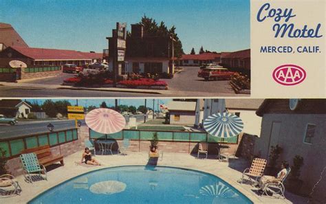 Cozy Motel Merced California Hotel Motel Motel Vintage Hotels