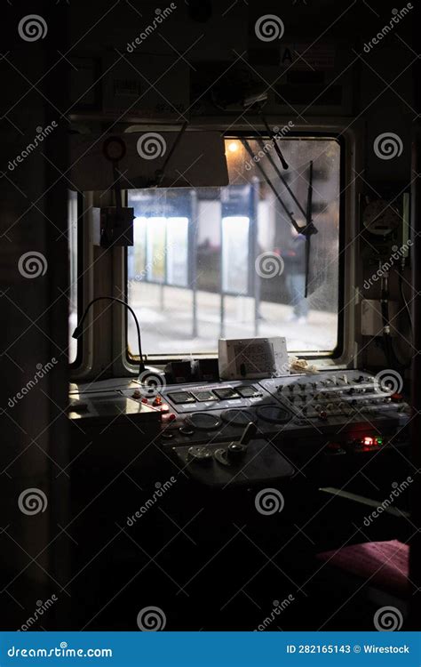 View of a Train, Showcasing a Large Window Stock Image - Image of caravan, vehicle: 282165143