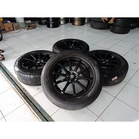 Jual Velg Second Racing Milano R18 Baut 5x114 Ban 265 60 R18 Bisa Untuk