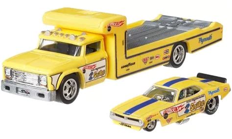 Hot Wheels Team Transport Plymouth Cuda Funny Car Retro Envío gratis