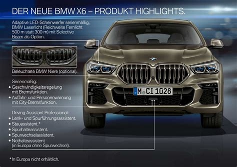 The All New Bmw X6 Highlights 072019