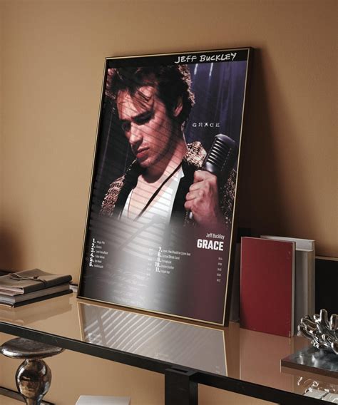 Jeff Buckley Grace Album Cover Poster Music Poster Home - Etsy