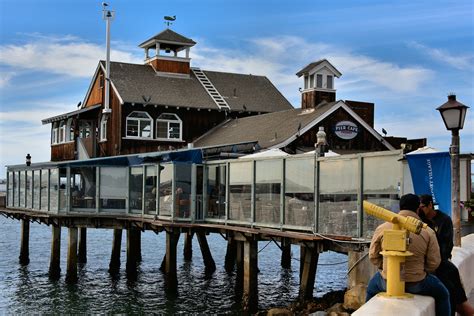 Pier Café in Seaport Village in San Diego, California - Encircle Photos