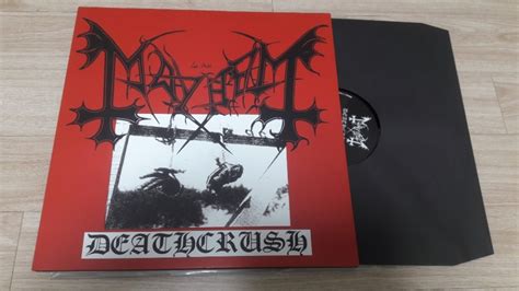 Mayhem Deathcrush Vinyl Photo Metal Kingdom