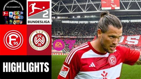 Fortuna D Sseldorf Vs Sv Wehen Wiesbaden Spieltag Bundesliga