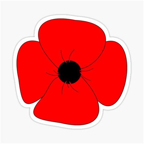 Savings And Offers Available Easy Return Lowest Prices Poppy Flower Decal Car Window Fridge