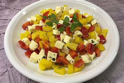 Mozzarellasalat Mit Paprika Von Ajnom Chefkoch