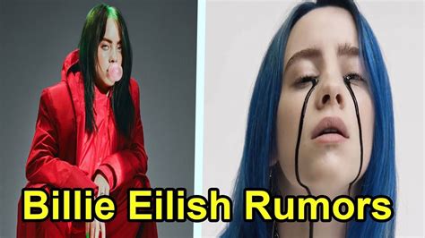 Billie Eilish Addressed The Rumors About Her Having A Sex Tape On The Internet YouTube