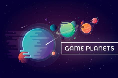 Game Planets | Illustrations ~ Creative Market