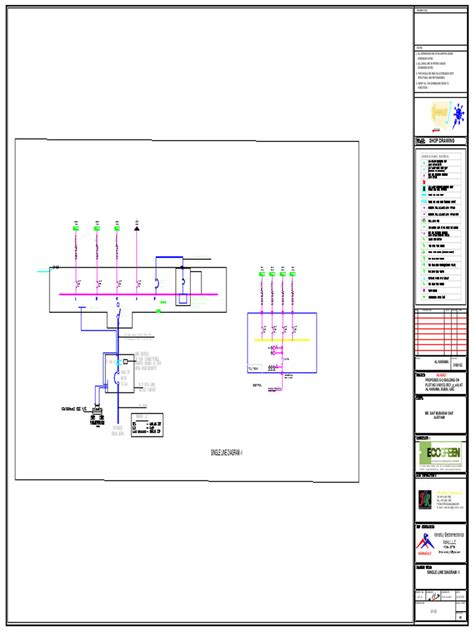 Single Line Diagram | PDF | Electrical Components | Manufactured Goods 