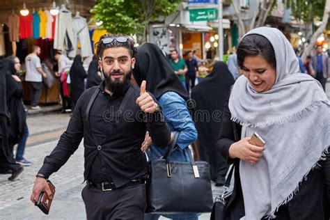 People Walk in Streets of Shahre Rey Area, Tehran, Iran. Editorial ...