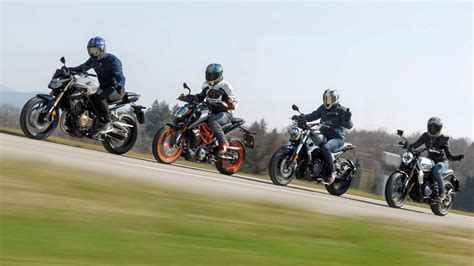 PS Einsteiger Naked Bikes Im Vergleichstest MOTORRADonline De