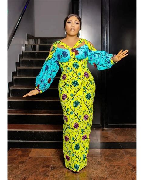 Latest Ankara Lace Gown Styles For Ankara Lace