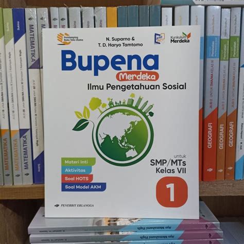 Buku Bupena Merdeka Ips Kelas Vii 7 Smp Kurikulum Merdeka Erlangga Lazada Indonesia