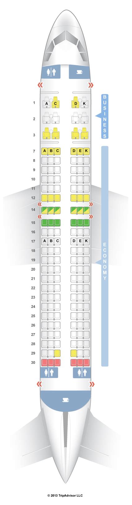 Seatguru Seat Map Taca Airbus A