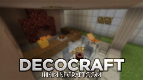 Decocraft Mod 1.18/1.17.1 - Many New Decorations for Minecraft