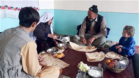 Daily Routine Village Life In Afghanistan Cooking Rural Style Food