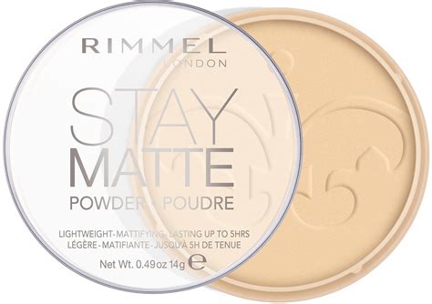 Rimmel Stay Matte Pressed Powder Transparent 001 | lyko.com