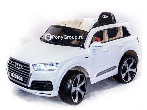 Детский электромобиль AUDI Q7 Quattro LUXE JJ2188 с резиновыми колесами ...