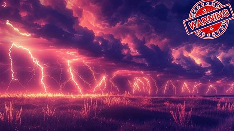 Very Heavy Thunderstorm ⚡ Epic Thunder And Rain Rainstorm Sounds For