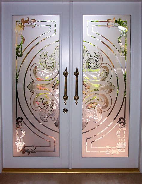 Fassezke Glass And Mirror Inc Mid Michigan Glass Etching Door Glass Design Etched Glass Door