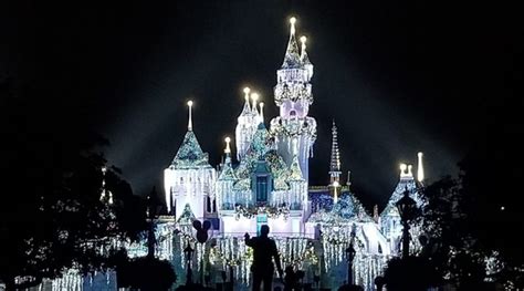 Sleeping Beauty Castle During Wintertime Enchantment The Geeks Blog