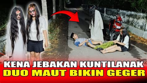 PRANK TERBARU 2023 DUO HANTU CANTIK BIKIN GEGER FUNNIEST GHOST