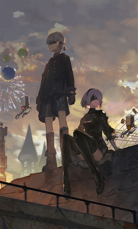 1280x2120 2B Nier Automata 9s iPhone 6+ ,HD 4k Wallpapers,Images
