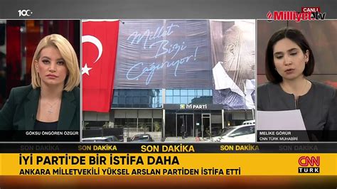 Y Parti De Mansur Yava Istifas Ankara Milletvekili Y Ksel Arslan