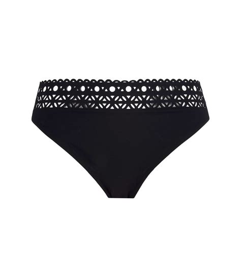 Slip De Bain Ajourage Couture Noir Lise Charmel Lingerie Sipp