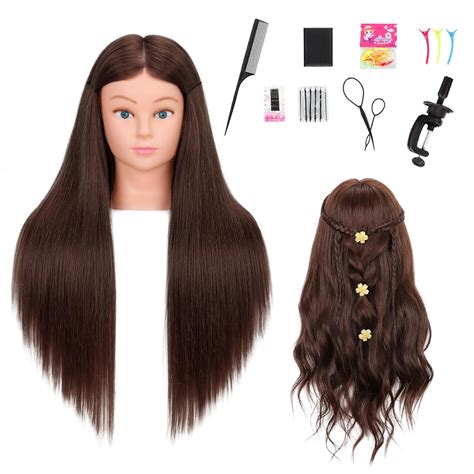 Amazon Mannequin Head Human Hair Female Human Hair