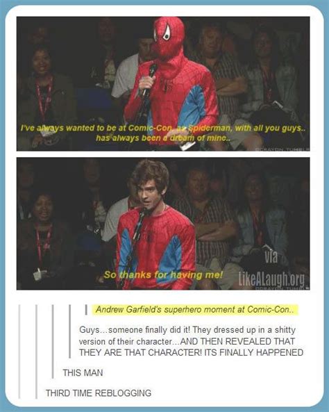 The Internets Most Asked Questions Comic Con Funny Andrew Garfield