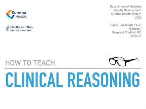 PDF HOW TO TEACH CLINICAL REASONING DOKUMEN TIPS