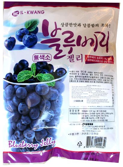 Мармелад Ilkwang Confectionary Co Ltd Корейский Blueberry Jelly