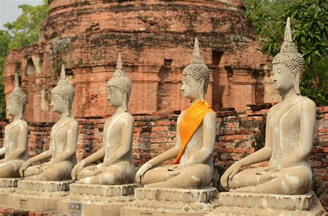 Ayutthaya Thailand Buddha Face In The Tree Stock Photo - Download Image ...