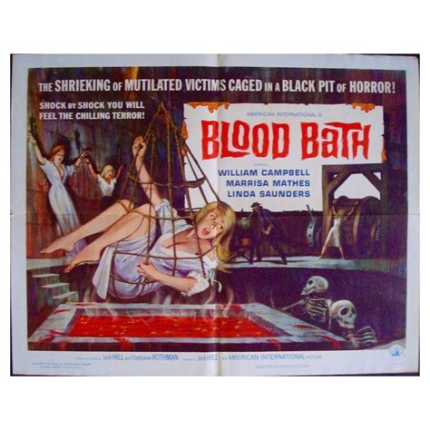 Blood Bath Half Sheet Movie Poster Illustraction Gallery